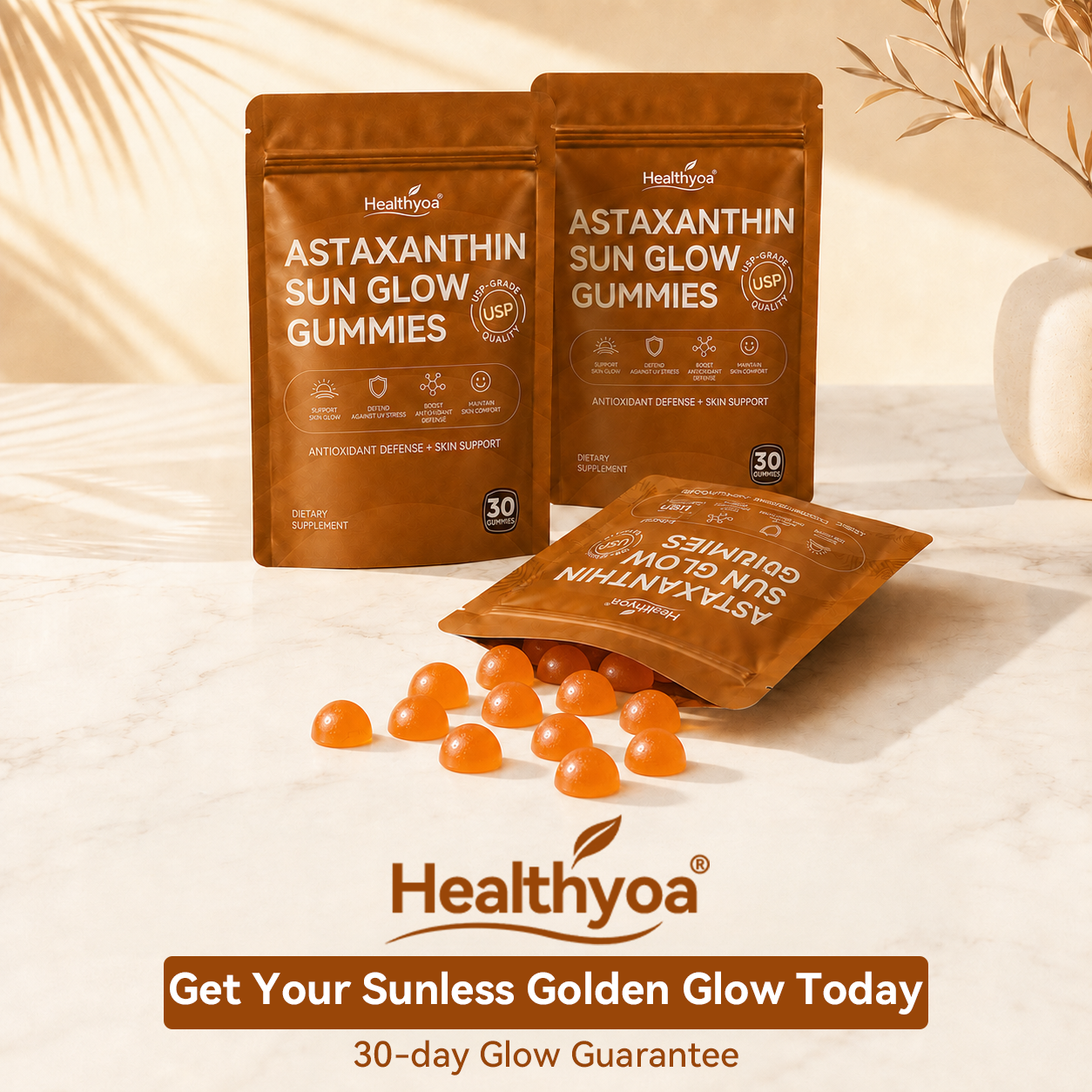 ✨Astaxanthin Sun Glow Gummies