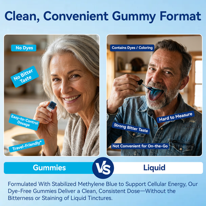 Methylene Blue Gummies💎High Purity&Naturally Extracted-TikTok Exclusive