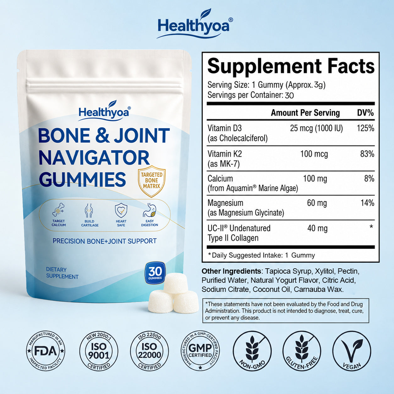 💙Bone & Joint Navigator Gummies - ✨ Pre-Sale Special