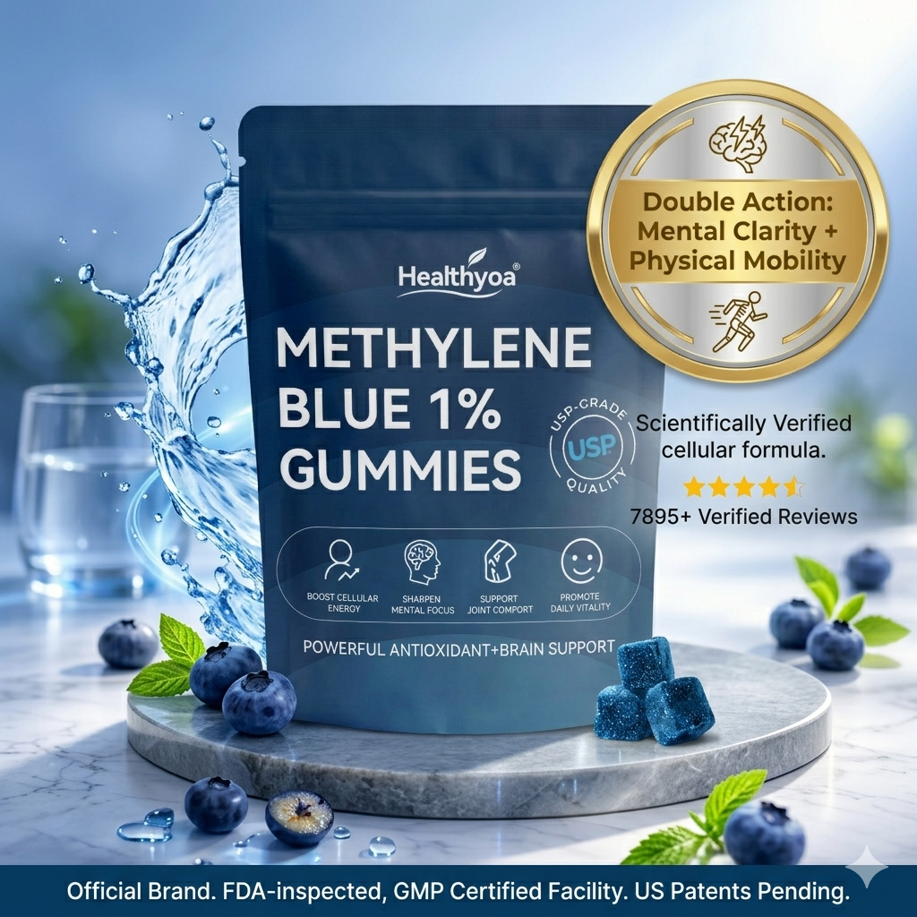Methylene Blue Gummies🥇Suitable for ages 40+🥇joint inflammation🥇MS🥇Neuropathy💎TikTok VIP Exclusive Offer-Save 40% with a Subscription